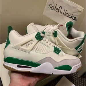 Nike SB x Air Jordan 4 Retro SP Sail/Neutral Grey/Pine Green/White DR5415-103 DS